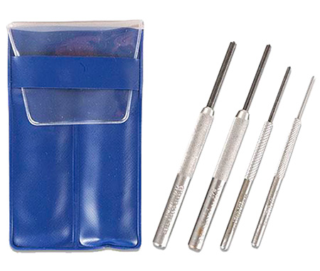 LYMAN ROLL PIN PUNCH SET 4 PUNCHES - for sale