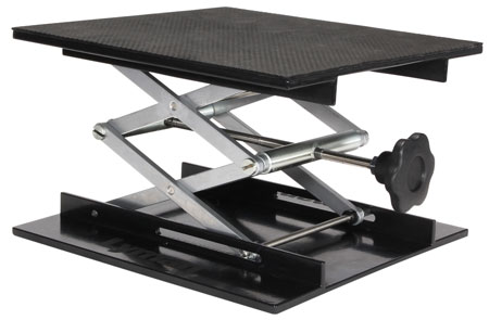 LYMAN SHOOTING BENCH BAG JACK SCISSOR ADJUSTABLE PLATFORM - for sale