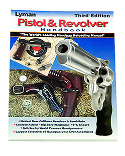 LYMAN PISTOL & REVOLVER HANDBOOK 3RD EDITION - for sale