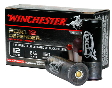 WINCHESTER DEFENDER 12GA 2.75" 1OZ SLUG/3-00 BUCK 10RD 10BX/C - for sale