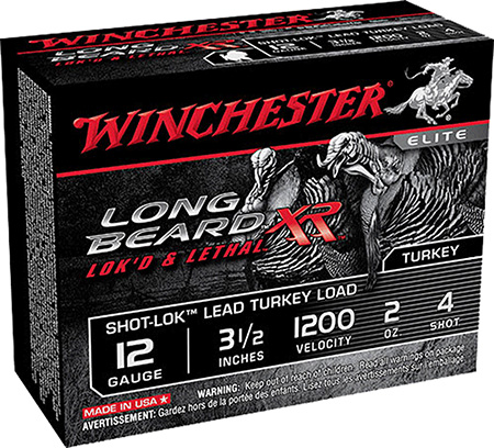 WINCHESTER LONG BEARD XR 12GA 3.5" 2OZ #4 10RD 10BX/CS - for sale