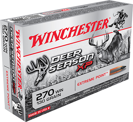 WINCHESTER DEER XP 270 WIN 130GR EXTREME PT 20RD 10BX/CS - for sale