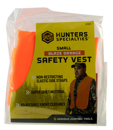 HS ORANGE SAFETY VEST SUPER QUIET YOUTH - for sale
