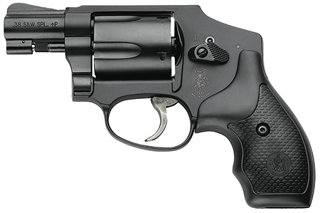S&W 442 38SPL+P 1.875" FS 5-SHOT MATTE BLACK RUBBER - for sale