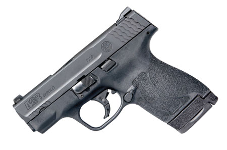 S&W SHIELD M2.0 M&P 9MM FS BLACKENED SS/BLK NO THUMB SAF< - for sale
