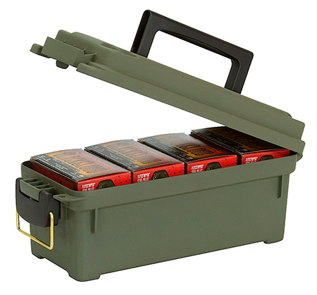 PLANO SHOT SHELL BOX OD GREEN 6PK - for sale
