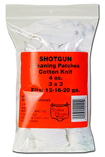 SOUTHERN BLOOMER SHOTGUN CLEANING PATCH 3"X3" 85-PACK - for sale