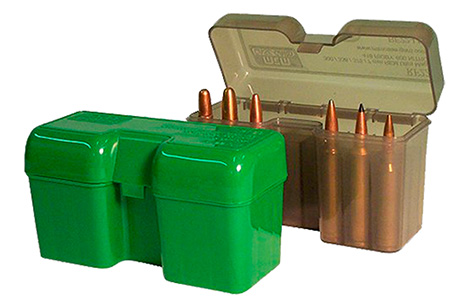 MTM AMMO BOX RIFLE 22-ROUNDS 270WSM TO 45/70 CALIBERS SMK - for sale