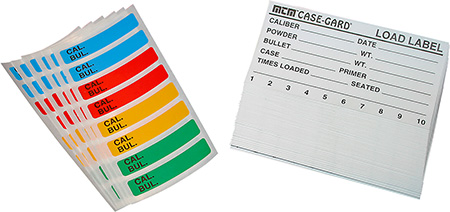 mtm molded products co - Universal Reloading Labels - Multi-Caliber for sale