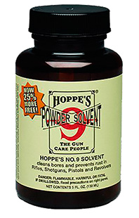 HOPPES #9 POWDER SOLVENT 5OZ. BOTTLE - for sale