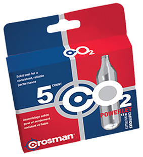 CROSMAN CO2 CARTRIDGE 5/CT - for sale