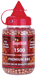 CROSMAN COPPERHEAD BB'S 1500 COUNT - for sale
