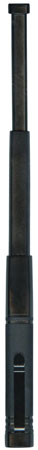 S&W SMALL COLLAPSIBLE BATON 12.1" BLACK WITH HAND HOLSTER - for sale
