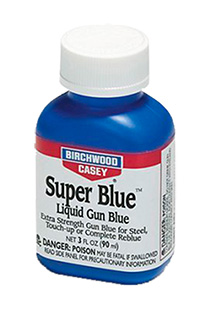 B/C SUPER BLUE LIQUID GUN BLUE 3 OZ. BOTTLE - for sale