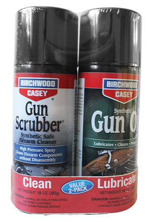 B/C GUN SCRUBBER & SYNTHETIC GUN OIL 10OZ. VALUE PACK KIT - for sale