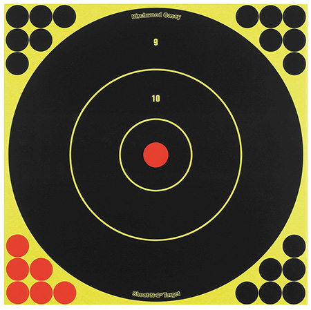 B/C SHT-N-C RND BULLSEYE TGT 5-12" - for sale