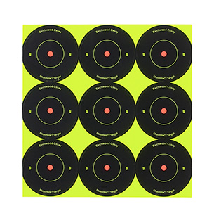 B/C SHT-N-C RND BULLSEYE TGT 108-2" - for sale