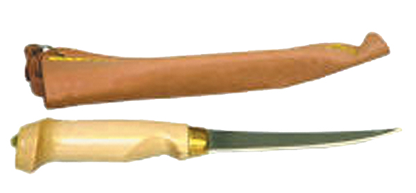 EC WOOD HANDLE FILLET KNIFE 6'SS - for sale