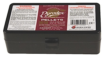 HODGDON PYRODEX 50GR PELLETS 50 CAL 100PK 12PK/CS - for sale