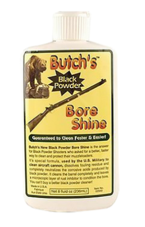 LYMAN BUTCH'S BLACK POWDER BORE SHINE 8OZ. BOTTLE - for sale