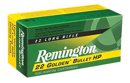REMINGTON 22LR 36GR LEAD-HP HIGH-VEL 50RD 100BX/CS - for sale