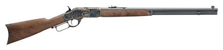 WINCHESTER 1873 SPORTER 45LC OCTAGON/BLUED 24" CASE COLORED - for sale