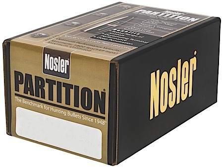NOSLER BULLETS 30 CAL .308 180GR PARTITION 50CT - for sale