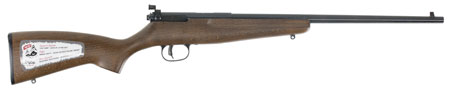 SAVAGE RASCAL YOUTH SINGLESHOT 22LR LH ACCU TRIG BLUED/HWOOD - for sale