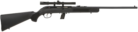 SAVAGE 64FXP 22LR 21" BBL BLUED/BLACK SYN W/4X15 SCOPE - for sale