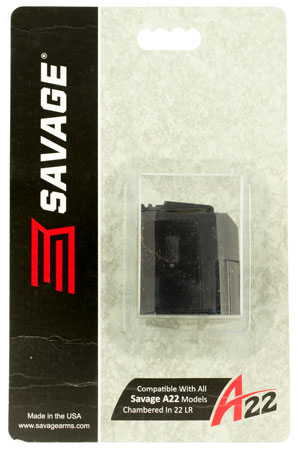 SAVAGE MAGAZINE A22/B22 SERIES 22LR 10RD ROTARY BLUED - for sale