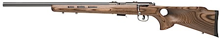SAVAGE 93R17-BTVLSS 17HMR LH 21"HB ACU-TGR SS/BR LAM T-HOLE - for sale