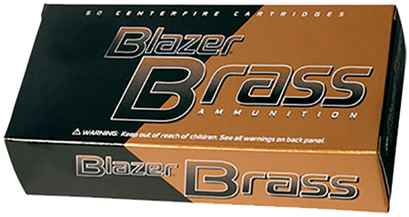 CCI BLAZER BRASS 9MM LUGER 124GR FMJ 50RD 20BX/CS - for sale