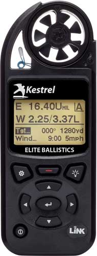KESTREL ELITE W/BALLISTICS LINK BLK - for sale