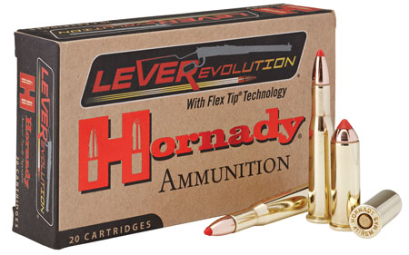 HORNADY LEVEREVOLUTION 25-35 WIN 110GR FTX 20RD 10BX/CS - for sale