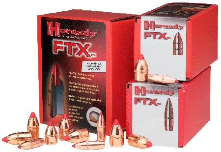 HORNADY BULLETS 45 CAL .452 250GR FTX 50CT 25BX/CS - for sale