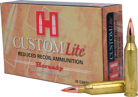 HORNADY CUSTOM LITE 243 WIN 87GR SST 20RD 10BX/CS - for sale