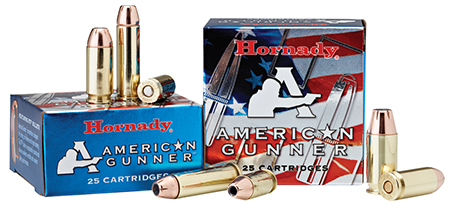 HORNADY AMERICAN GUNNER 9MM LUGER +P 124GR XTP 25RD 10BX/C - for sale