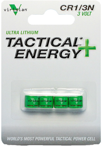 viridian green lasers - 1/3N Batteries -  for sale