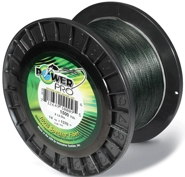PWR PRO 20# 1500YD GREEN - for sale