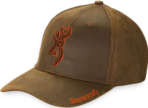 BRN BM CAP RHINO BROWN/ORG LOGO - for sale
