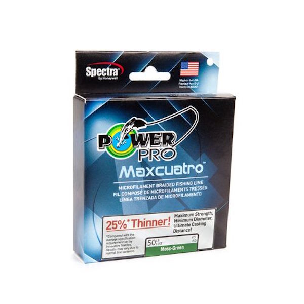PWR PRO MAXCUATRO 20LB 150YDS GRN - for sale