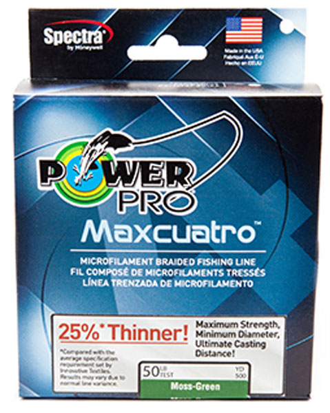 PWR PRO MAXCUATRO 65LB 150YDS GRN - for sale