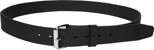 BLACKHAWK EDC GUN BELT LEATHER BLACK 42/46 STANDARD BUCKLE< - for sale