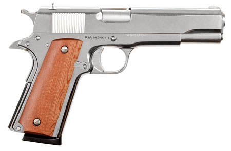ROCK ISLAND GI STANDARD FS 45ACP 5" FS 8RD NICKEL - for sale