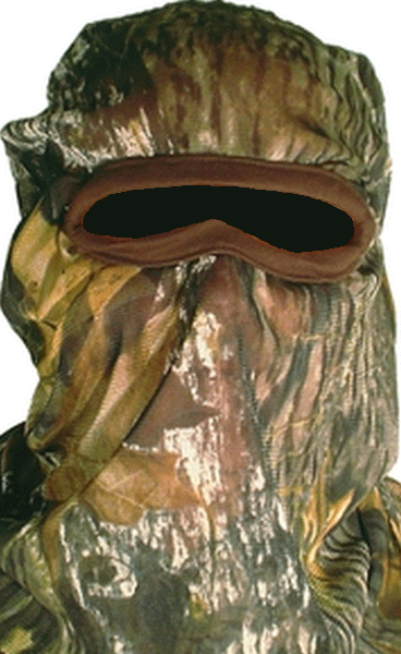 QUAKER BOY FACE MASK BANDIT ELITE FULL MO BOTTOMLAND - for sale