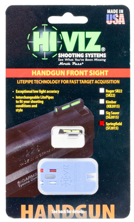 HIVIZ LITEWAVE FRNT SGHT SPGFLD 1911 - for sale