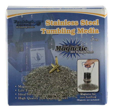 FRANKFORD ARSENAL STAINLESS STEEL MEDIA 5 LB CONTAINER - for sale