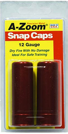 A-ZOOM METAL SNAP CAP 12GA. 2-PACK - for sale