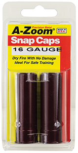 A-ZOOM METAL SNAP CAP 16GA. 2-PACK - for sale