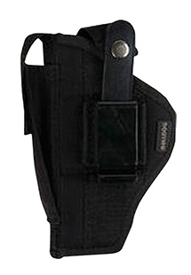 BULLDOG EXTREME SIDE HOLSTER BLK MINI AUTO 2" BBL W/LASER - for sale